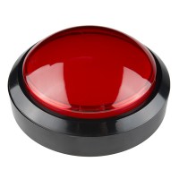 Big Dome Push Button - Red (Economy)
